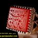 عکس ریز انگشتر عقیق خطی رکاب اکبری خط طه f126