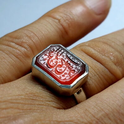 مهر انگشتری عقیق یعقوب s119_2