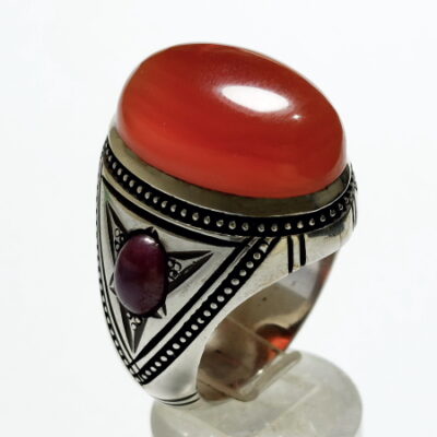 african_agate_fazeli_mens_silver_ring_a158