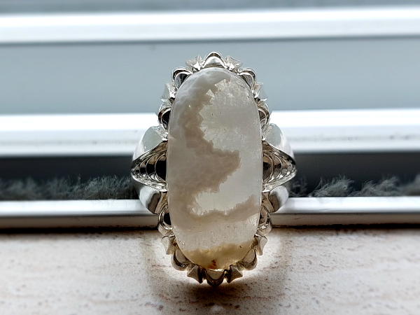 انگشتر عقیق مصور اصل لفظ الله a404_2