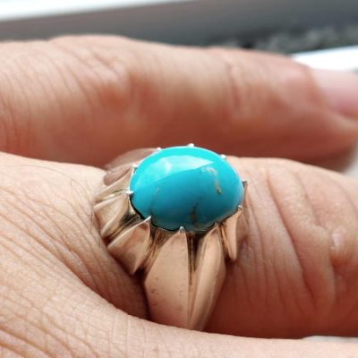 انگشتر فیروزه نیشابور مردانه تهران کریمی 256_6