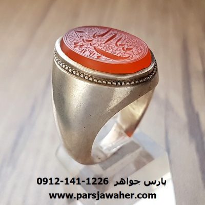 engraved-yemeni-agate-qajarian-silver-ring-f159