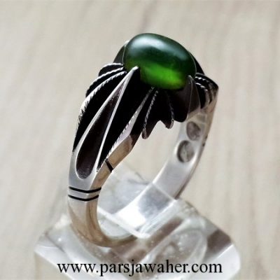 natural green opal ring 277