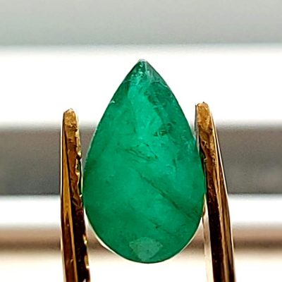 جواهر زمرد اصل تراش اشکی n145_2