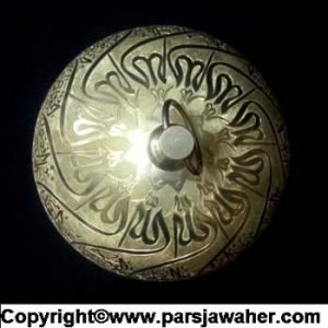 زنگ باستانی ایرانی قلمزنی شده 1037