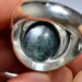 عکس ریز انگشتر تورمالین چشم گربه ای f491.6