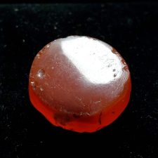 سنگ عقیق یمنی قدیمی اصل طبیعی تراش مدور n138_1