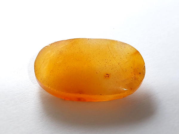 عقیق یمنی کهنه اصل تراش بیضی تخت عدسی n130_2 عقیق یمنی کهنه اصل تراش بیضی تخت عدسی n130_2