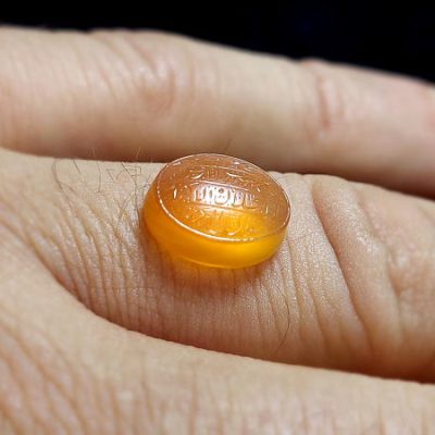 سنگ عقیق یمن خطی یا بدیع السماوات و الارض یا ذالجلال و الاکرام 2