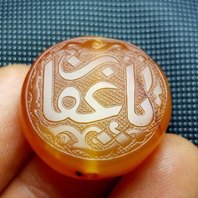 مهره عقیق یمنی خطی یا غفار خط کوپال PJ_1
