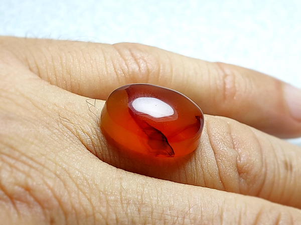 سنگ عقیق یمن اصل طبیعی رگه دار a405_8